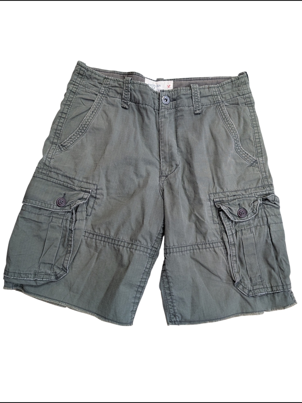 American Eagle Outfitters Olive Green Men's Cargo Shorts